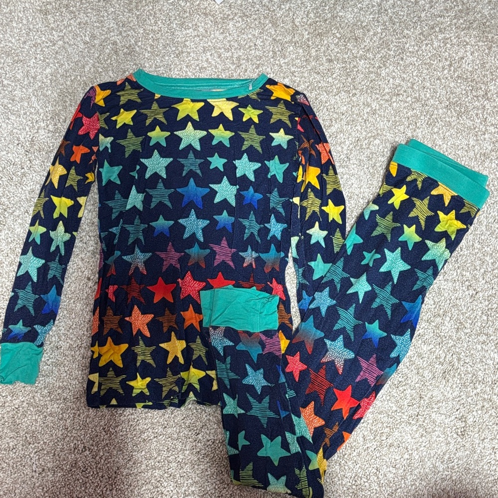 Little Sleepies Multicolor Star Kids Pajama Set